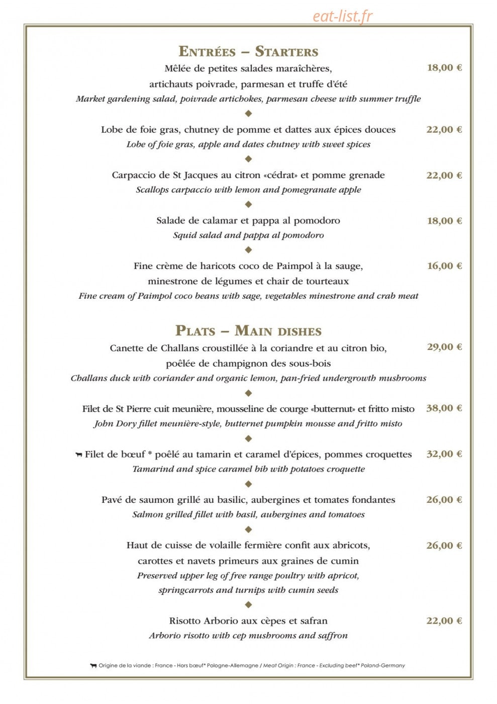Boudoir — carte page 1