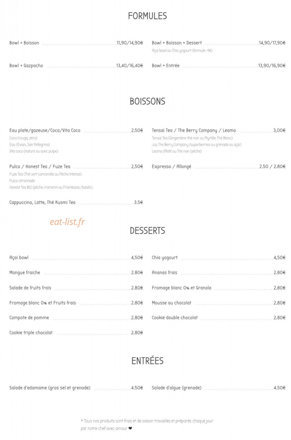 Bowly — carte page 2