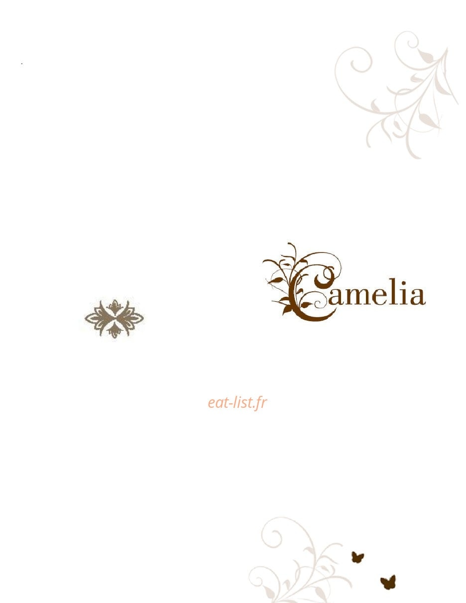 Camelia — carte page 11