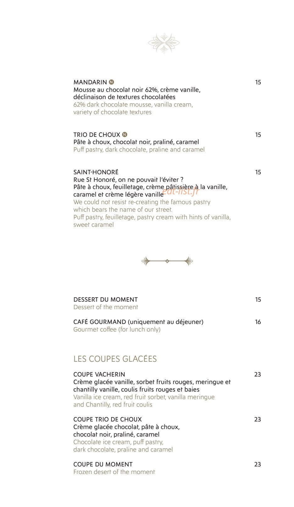 Camelia — carte page 6
