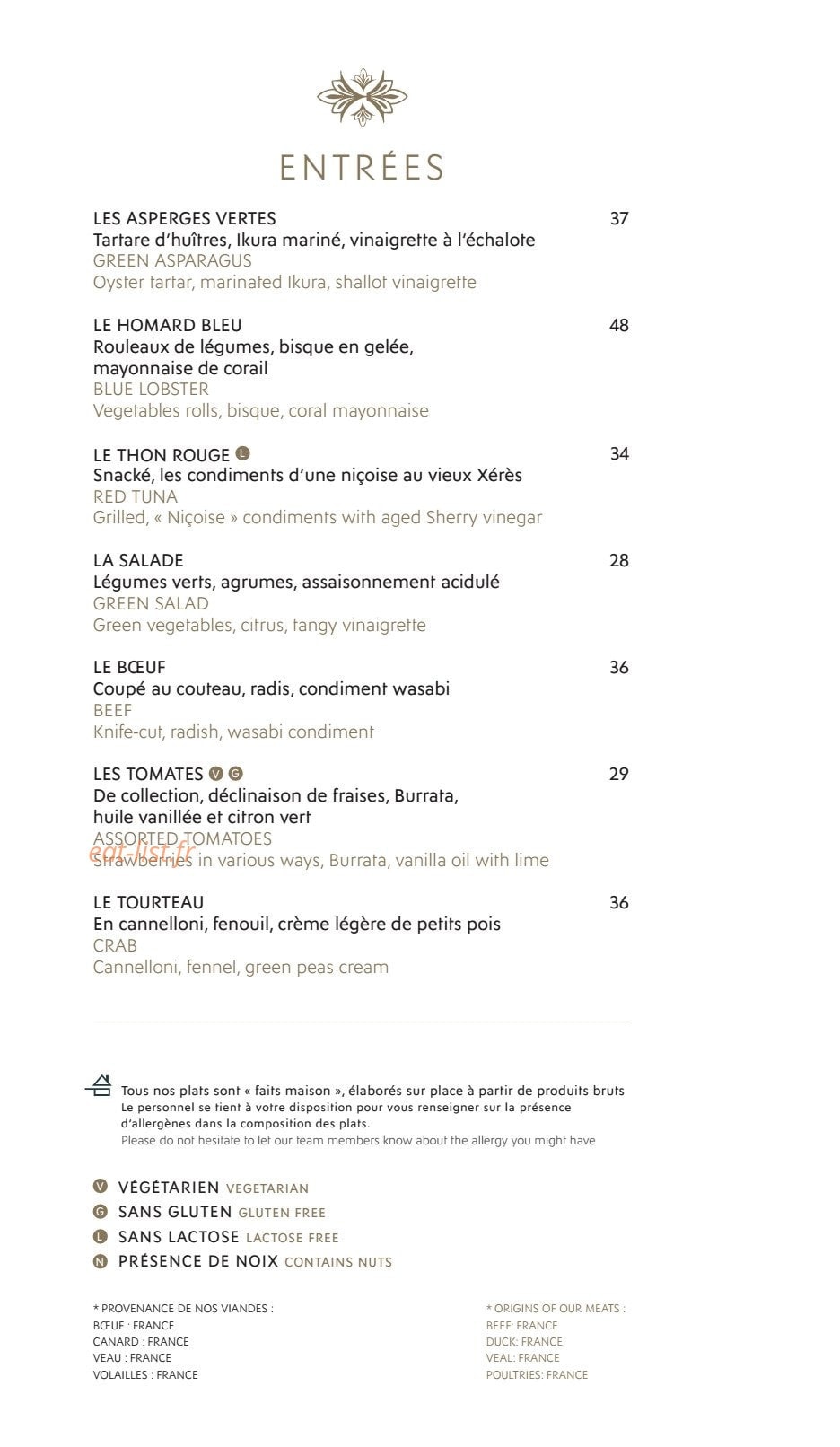 Camelia — carte page 3