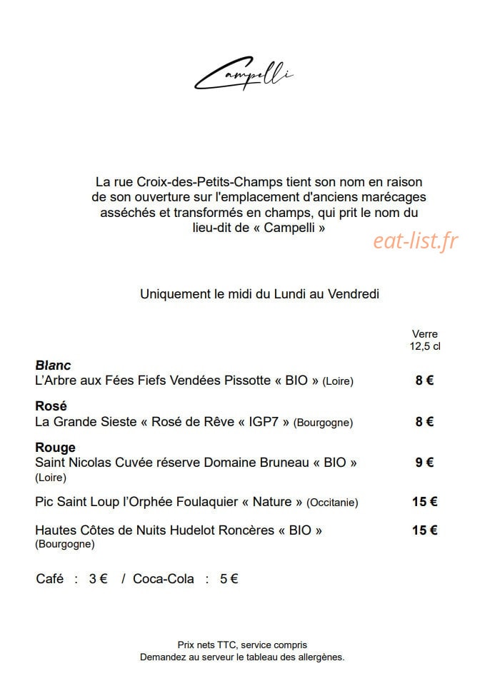 Campelli — carte page 3