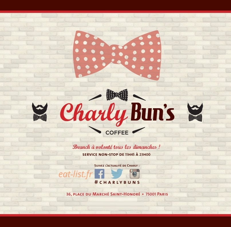 Charly Bun's — carte page 1
