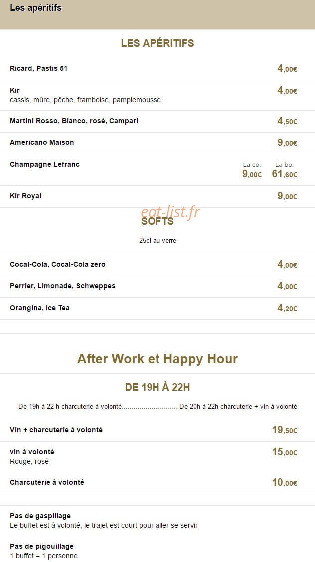 Chez claude — carte page 12