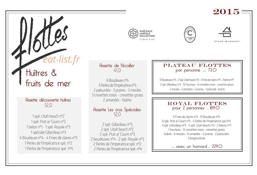Chez Flottes — carte page 3