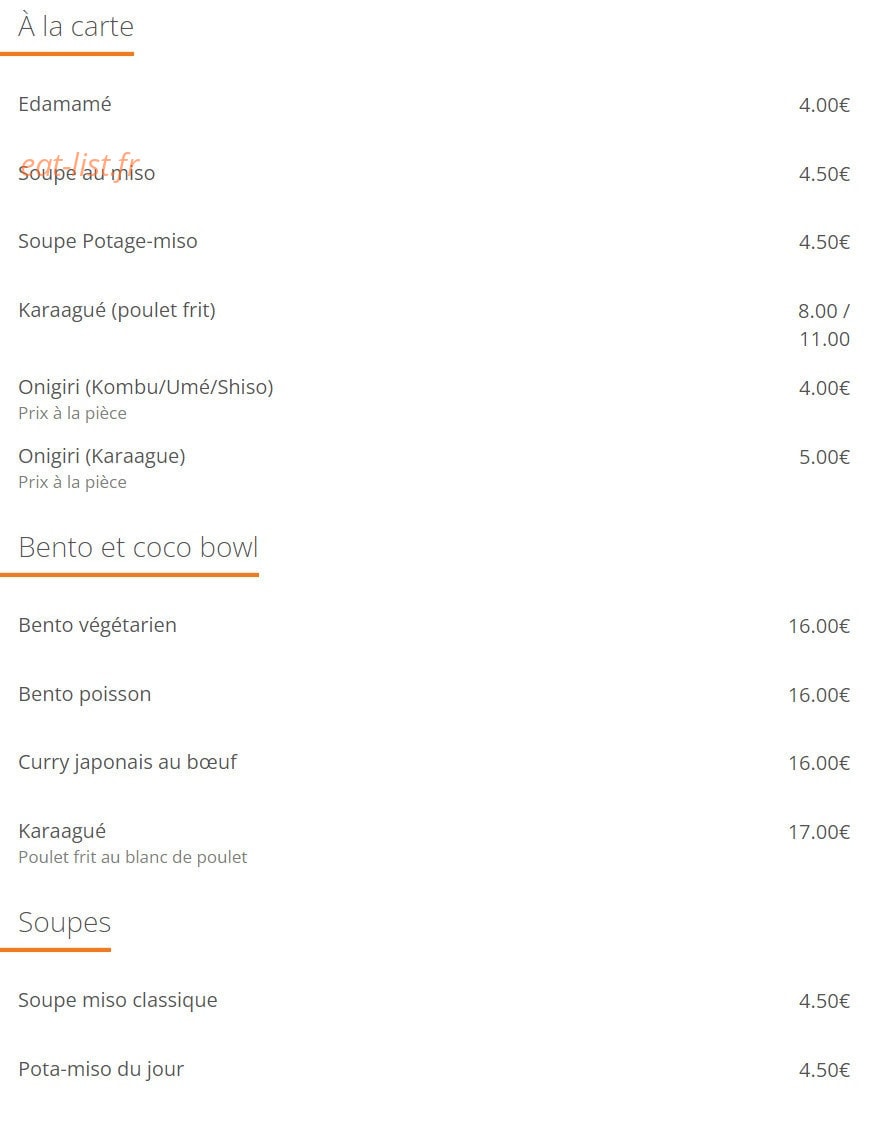 Cococo — carte page 4