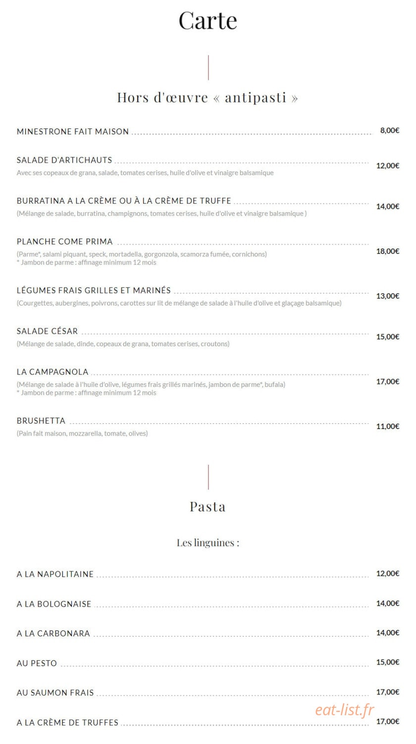 Come Prima by Oskian — carte page 1