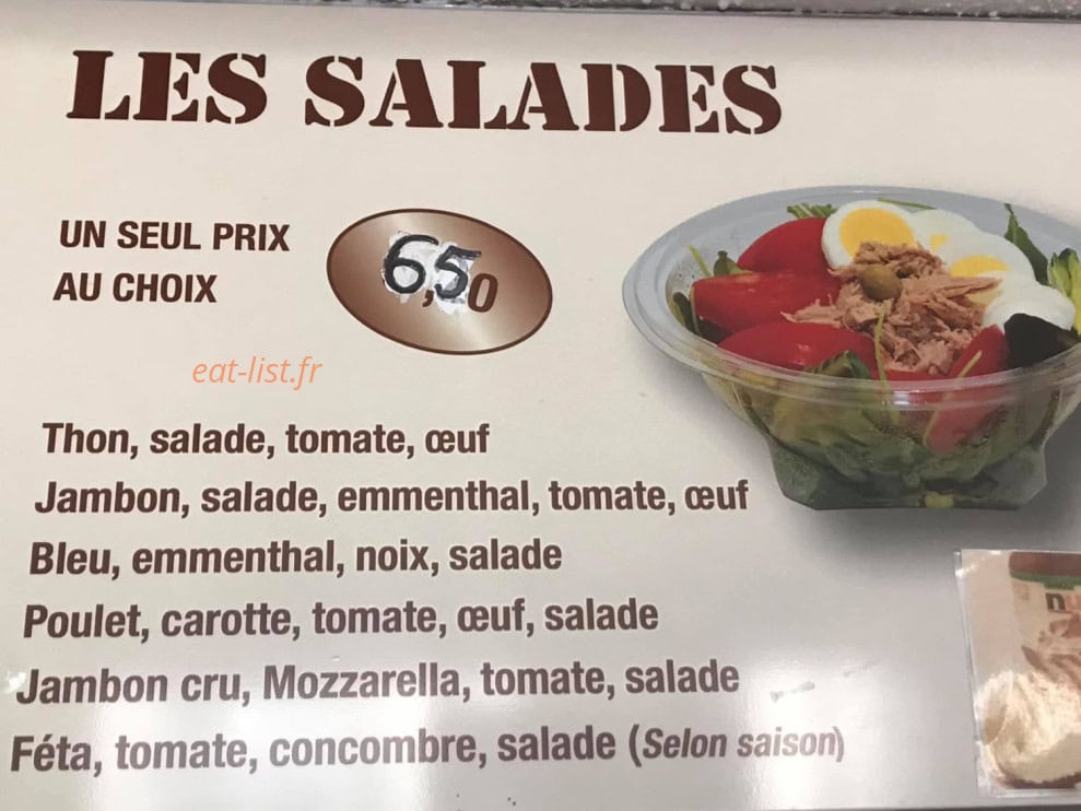 Délices et Gourmandises — carte page 4