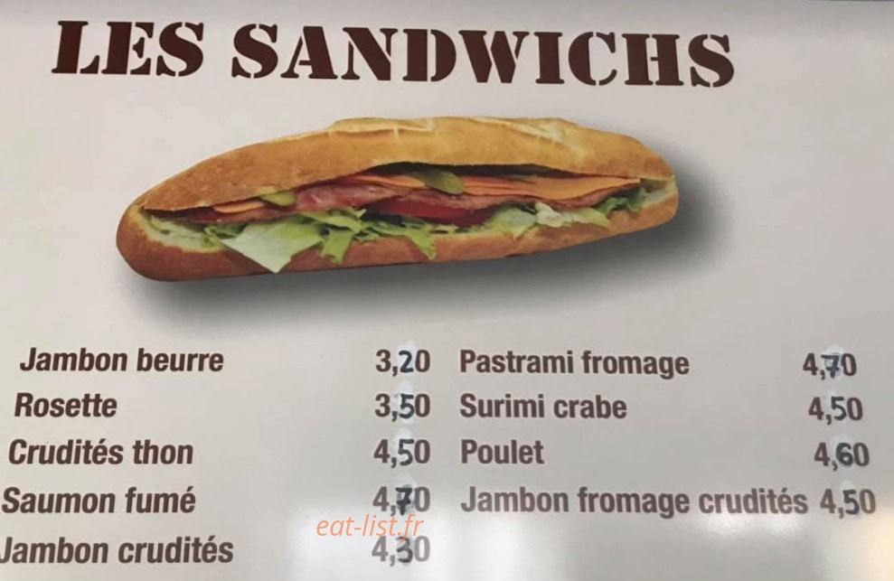 Délices et Gourmandises — carte page 2