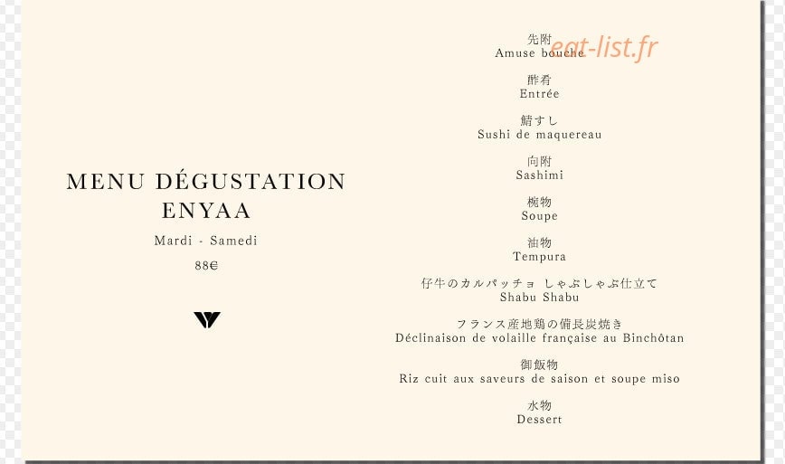 Enyaa — carte page 2
