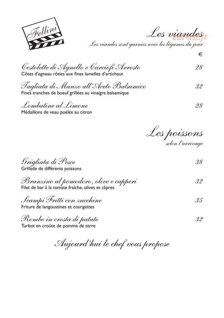 Fellini — carte page 4