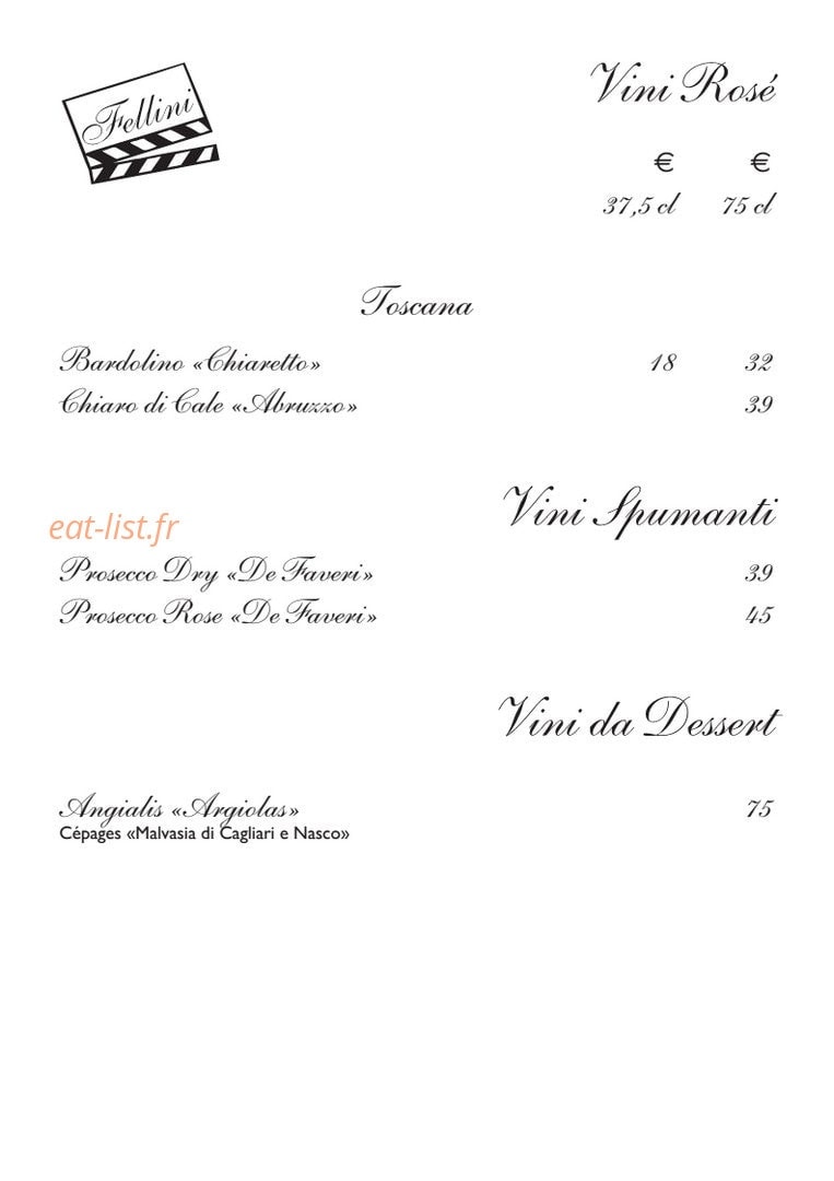 Fellini — carte page 12