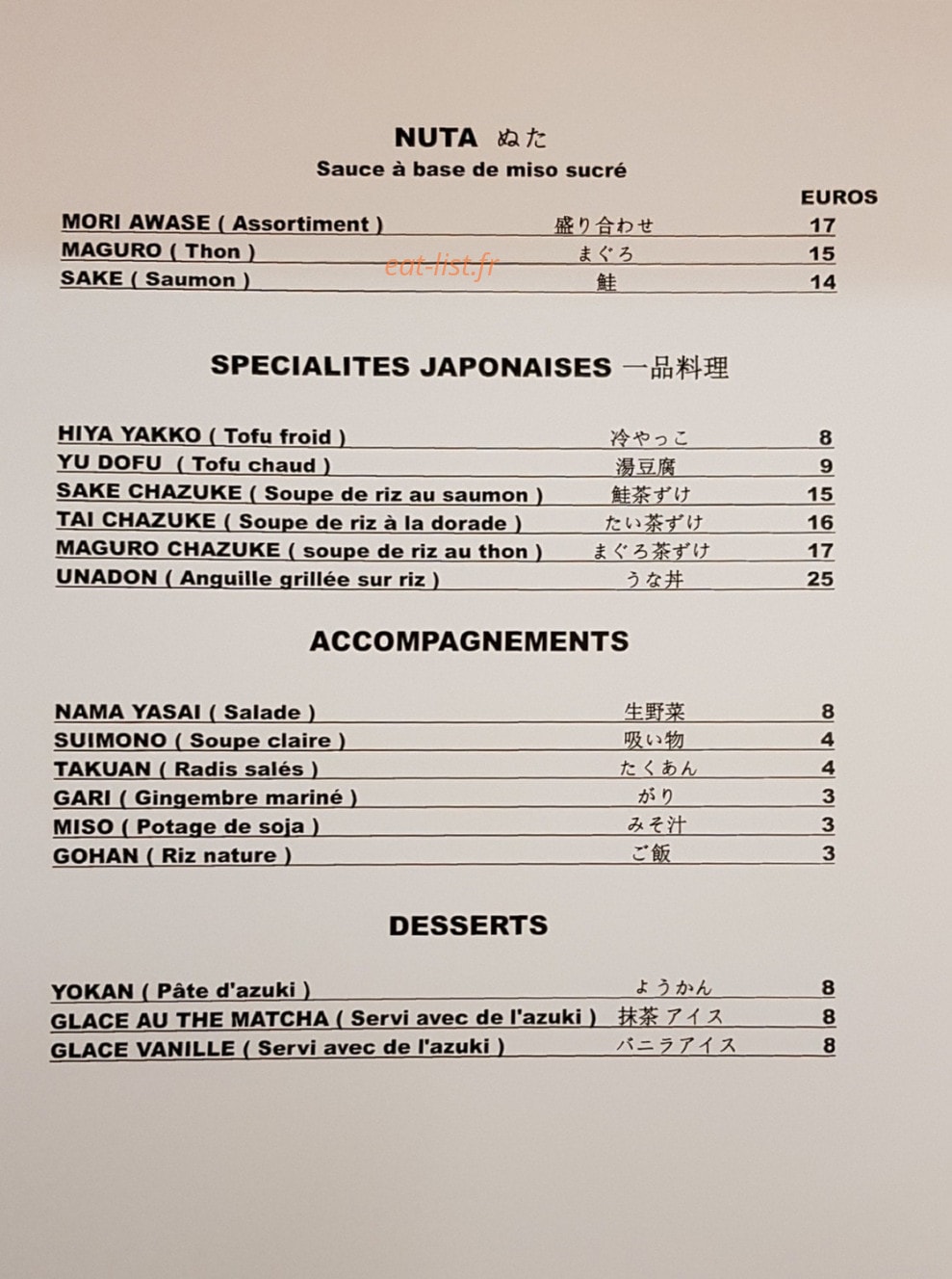 Foujita — carte page 6
