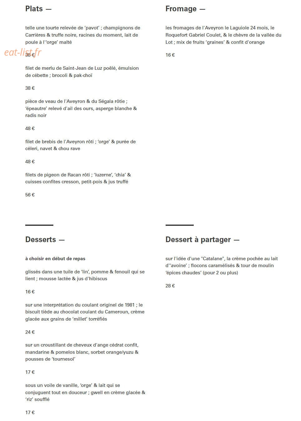 Halle aux grains — carte page 2