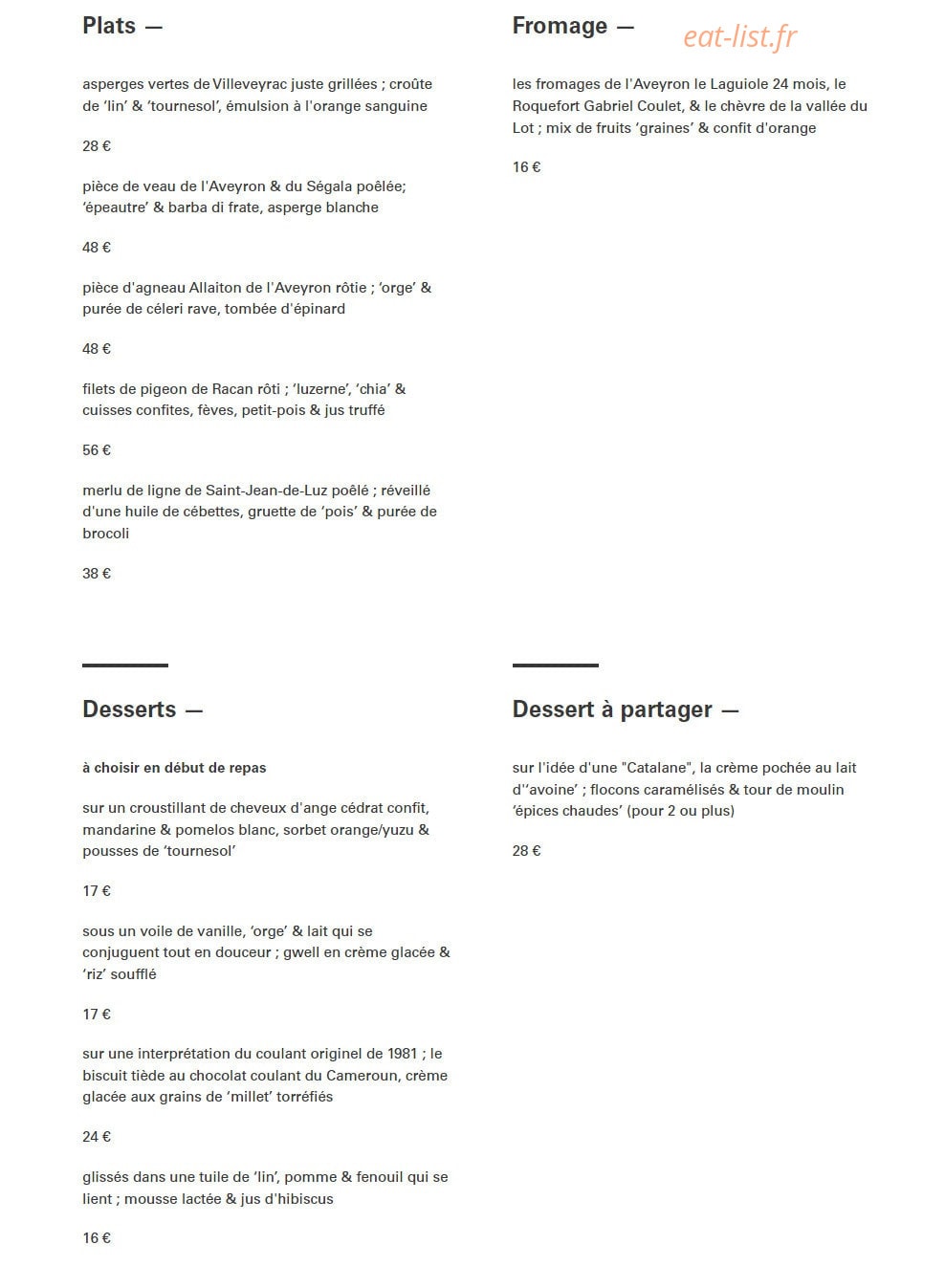 Halle aux grains — carte page 6