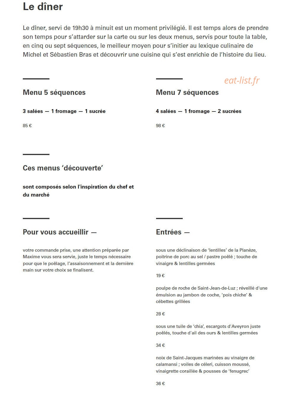 Halle aux grains — carte page 1