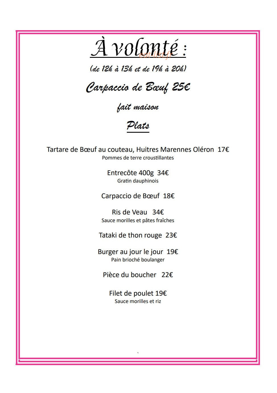 Honorée — carte page 3