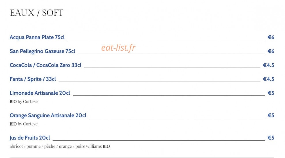 Iovine's — carte page 12