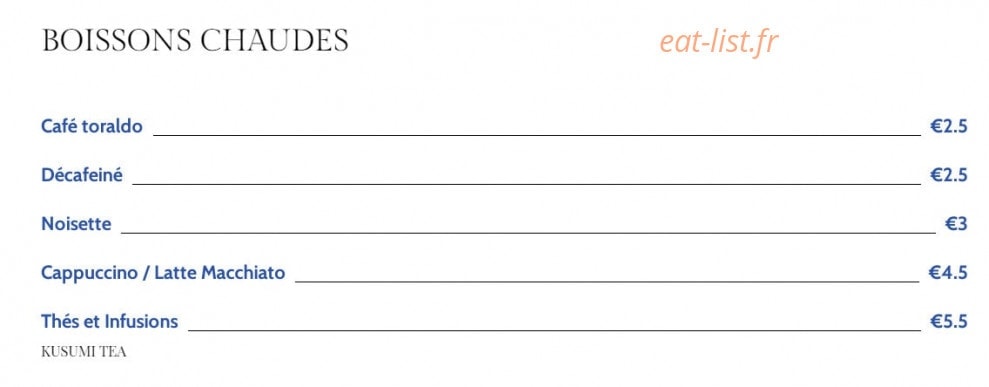 Iovine's — carte page 13
