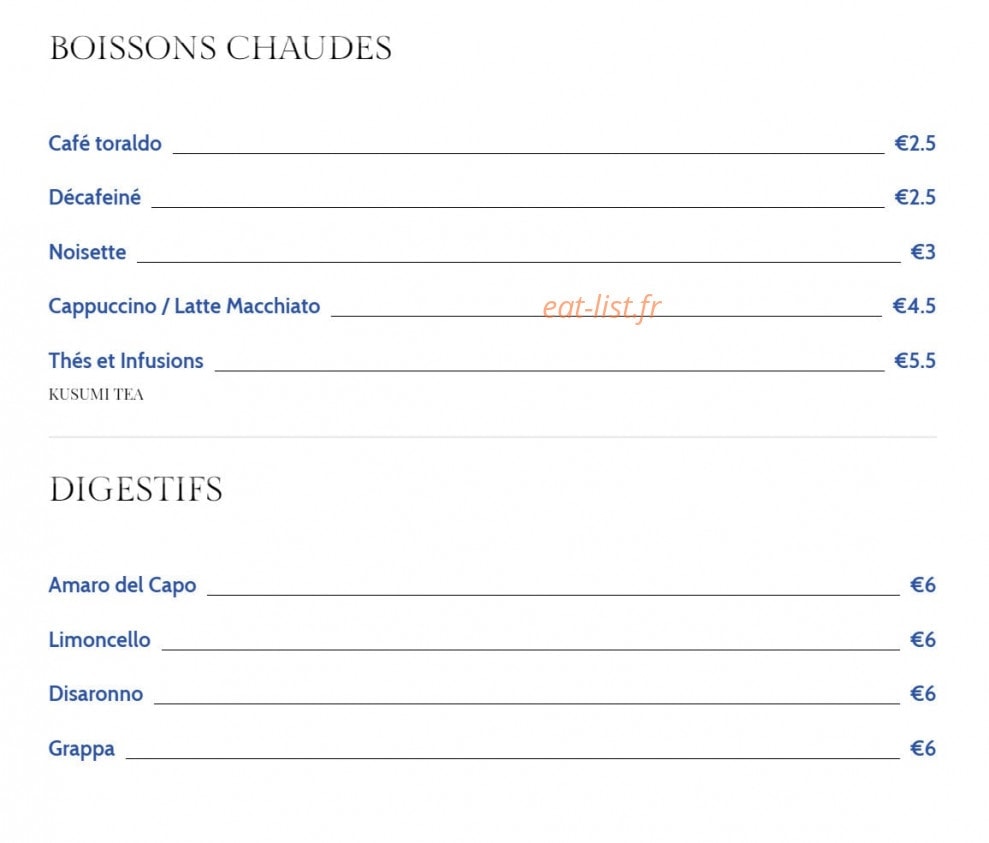 Iovine's — carte page 8