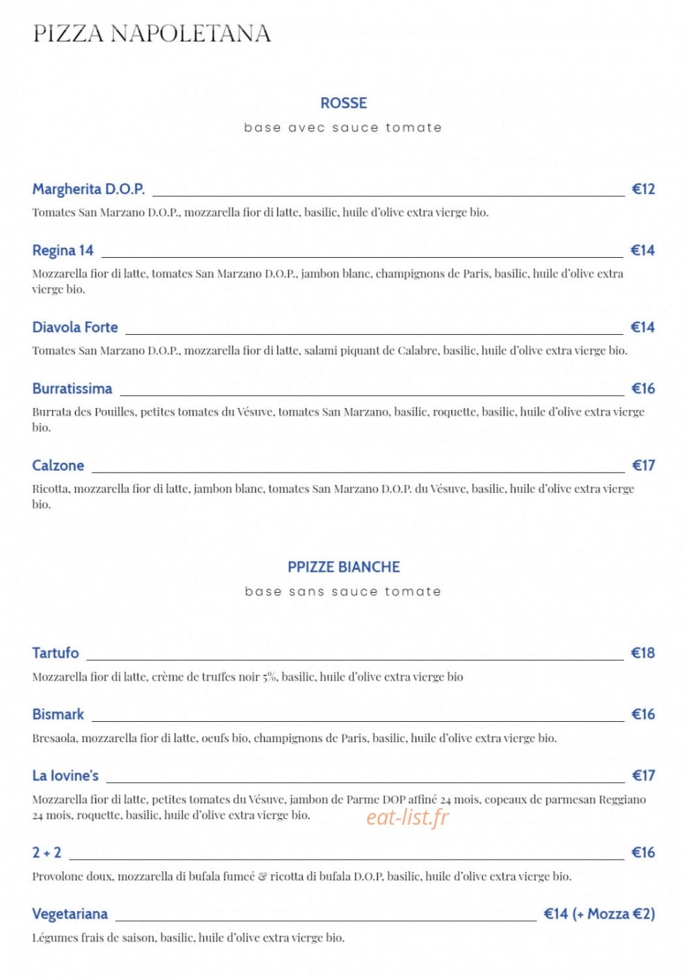 Iovine's — carte page 2