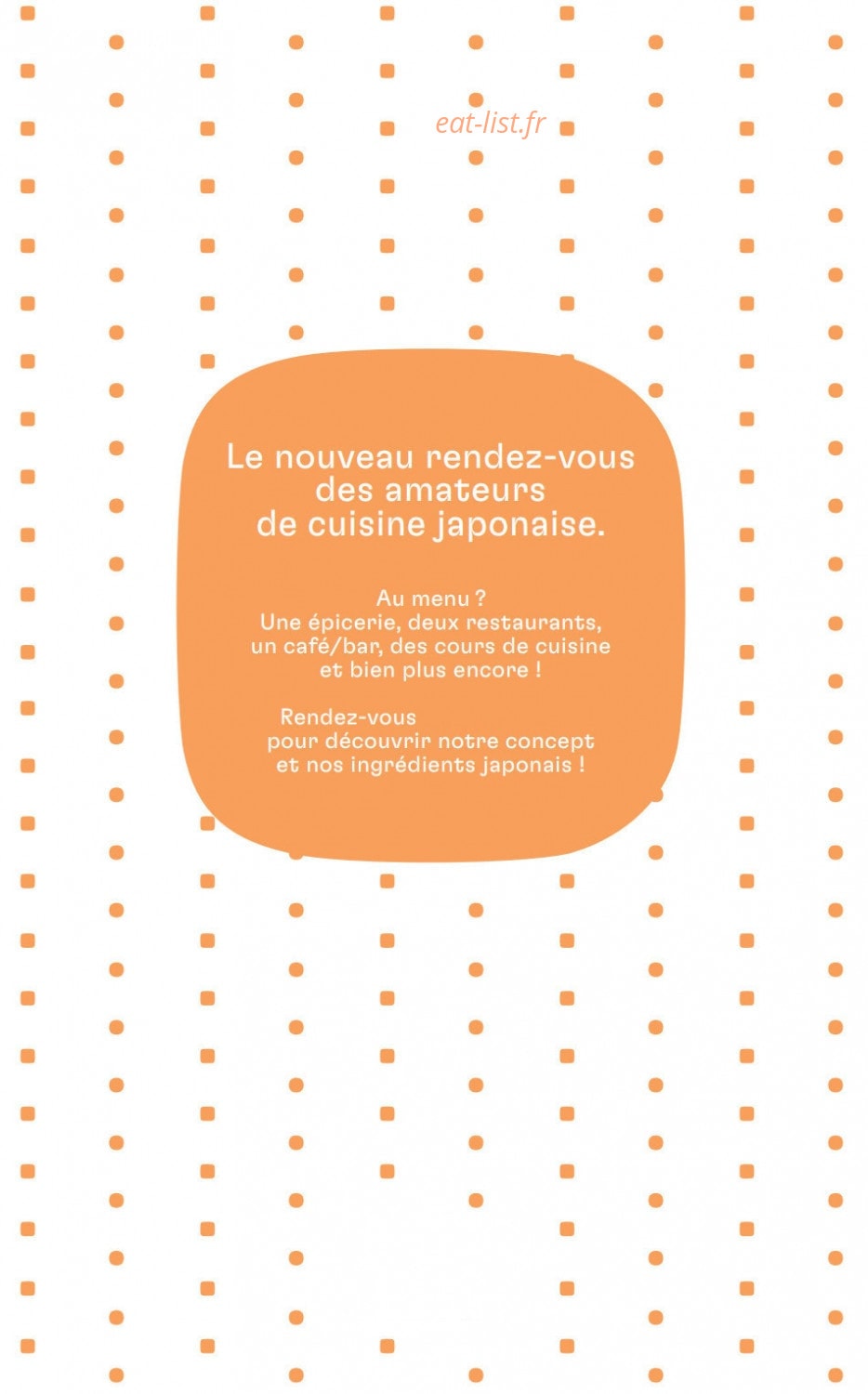 Irasshai — carte page 6