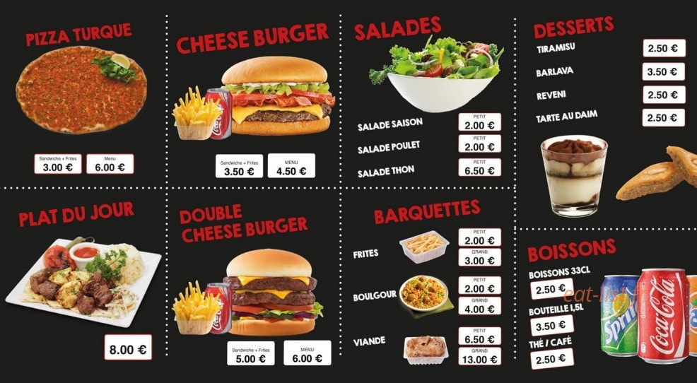 Istanbul grill — carte page 2
