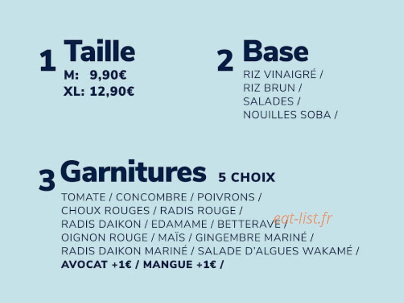 Kyu Poké — carte page 3