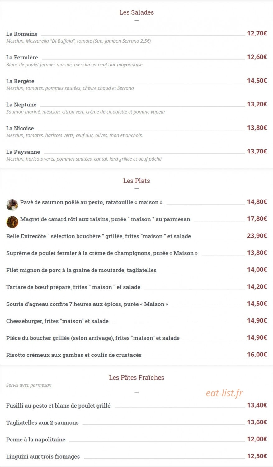 L'Amazonial — carte page 2