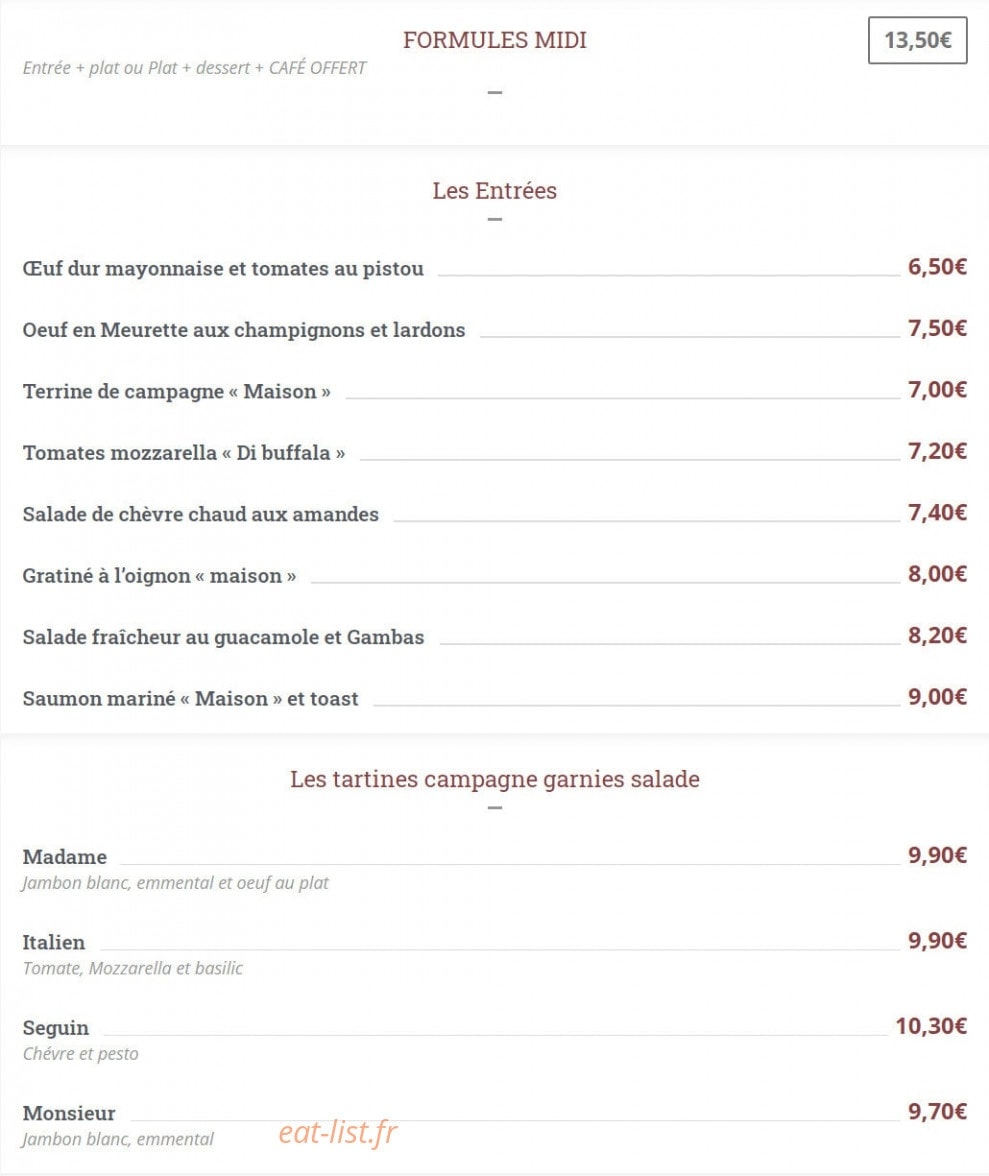 L'Amazonial — carte page 1