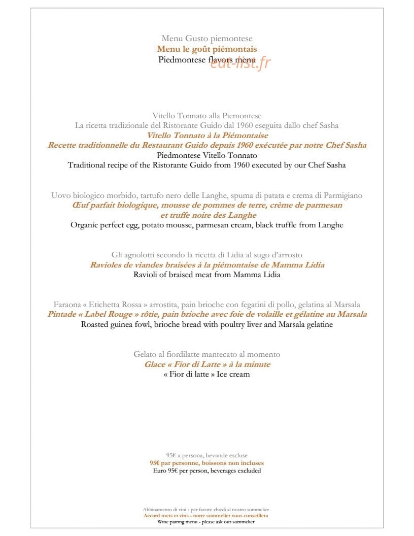 L'Assaggio — carte page 2