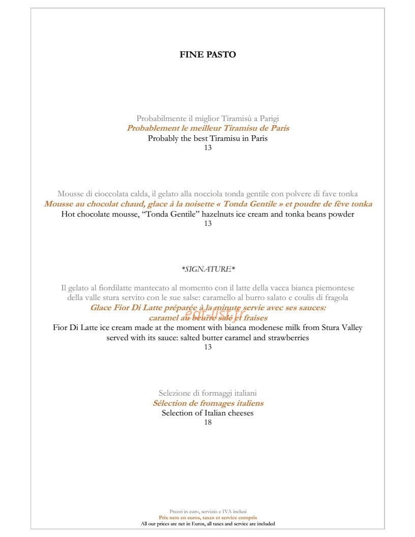 L'Assaggio — carte page 6