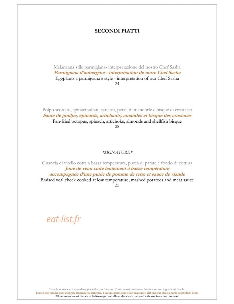 L'Assaggio — carte page 5