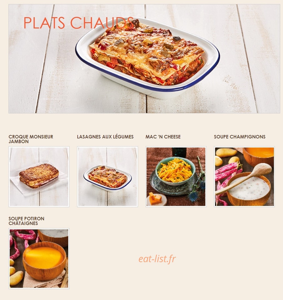 La Croissanterie — carte page 2