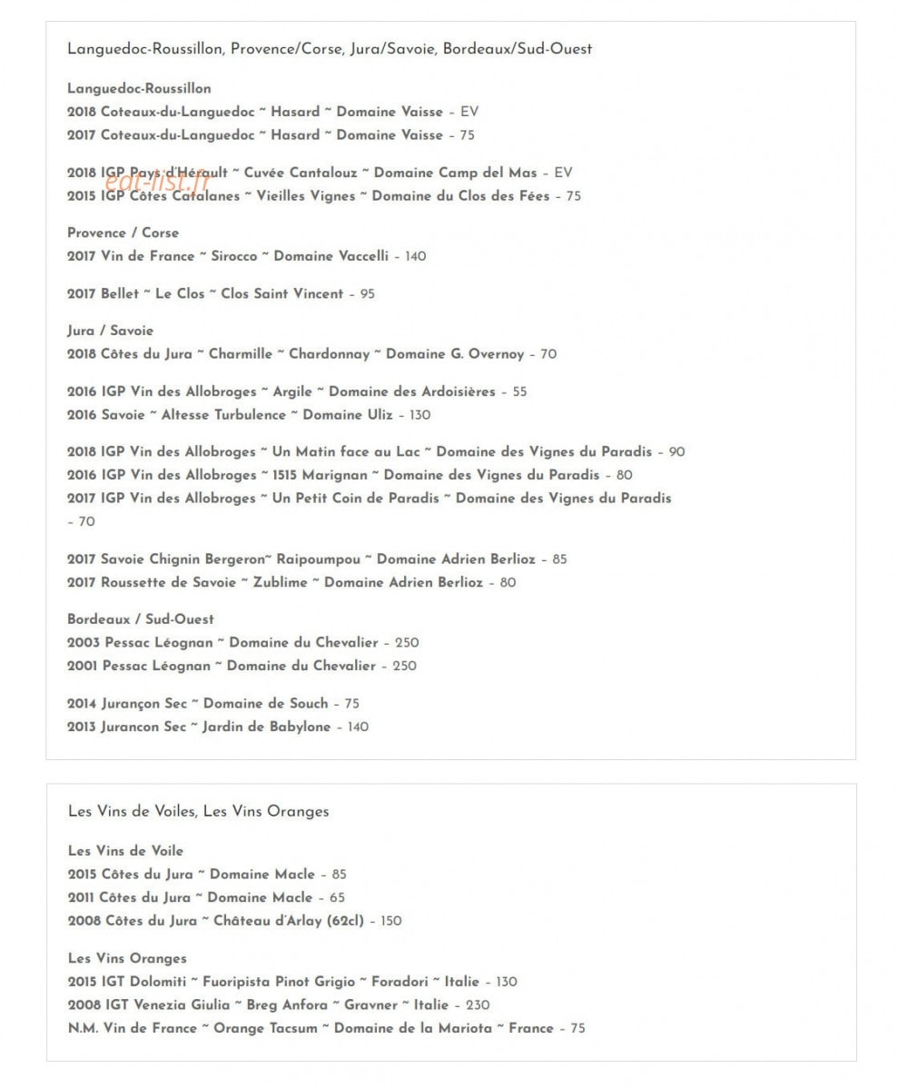La Dame de Pic — carte page 12