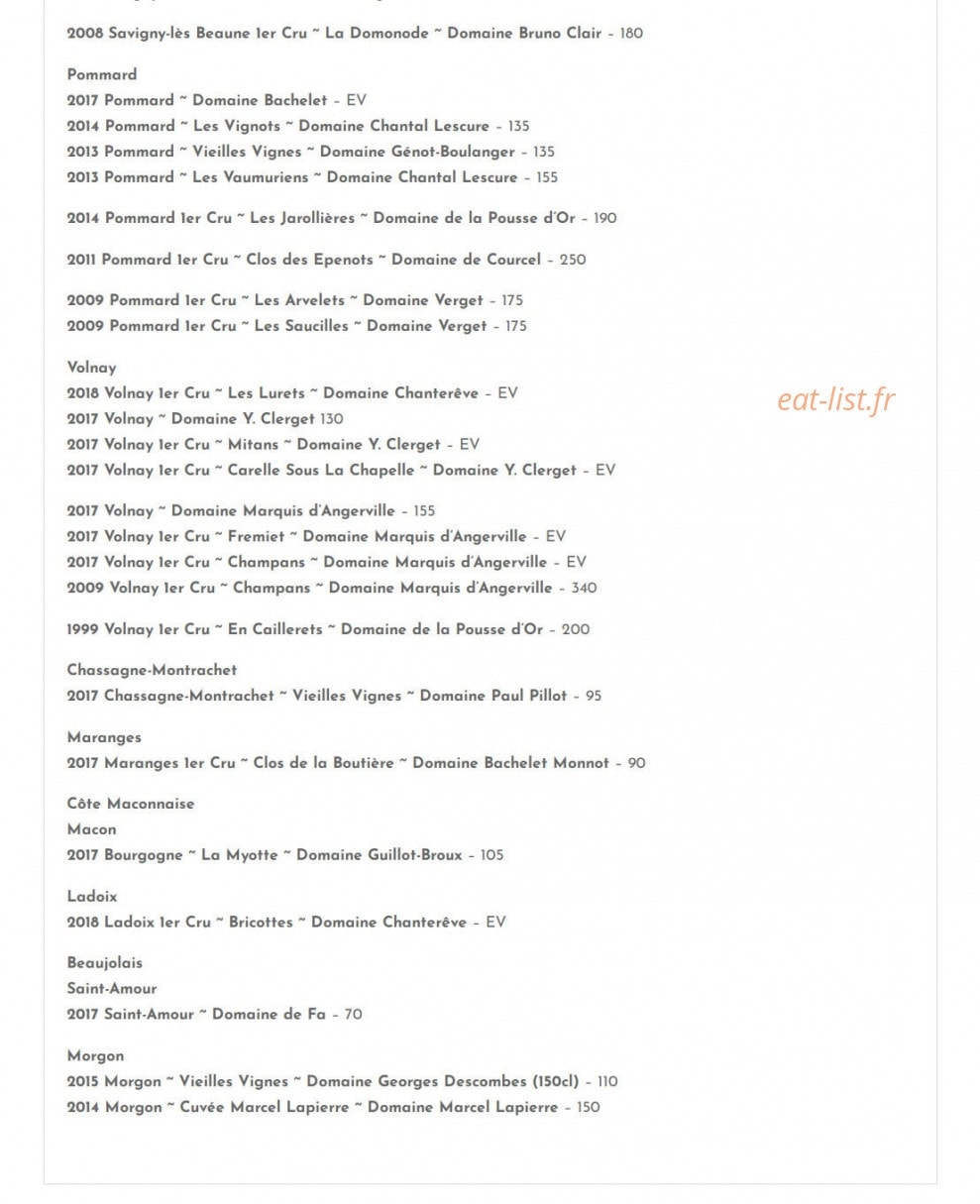 La Dame de Pic — carte page 19