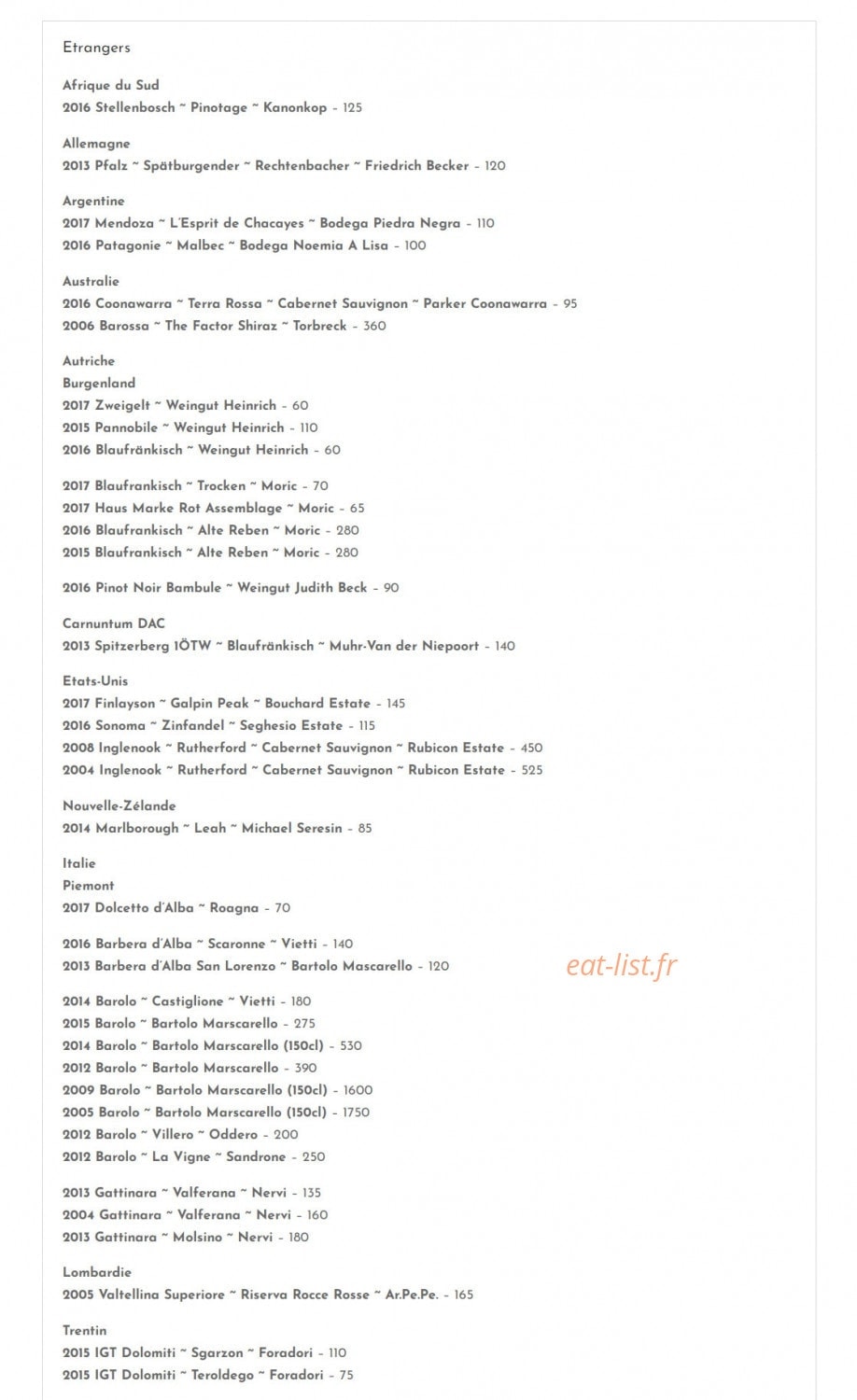 La Dame de Pic — carte page 23
