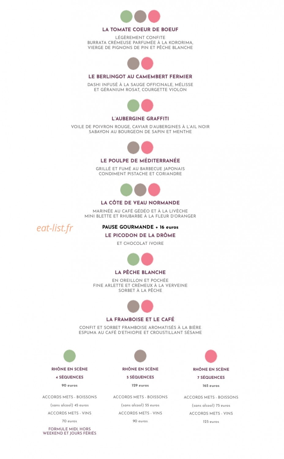 La Dame de Pic — carte page 1