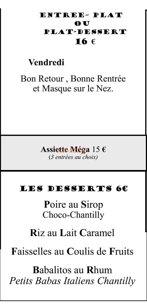 La Fresque — carte page 2