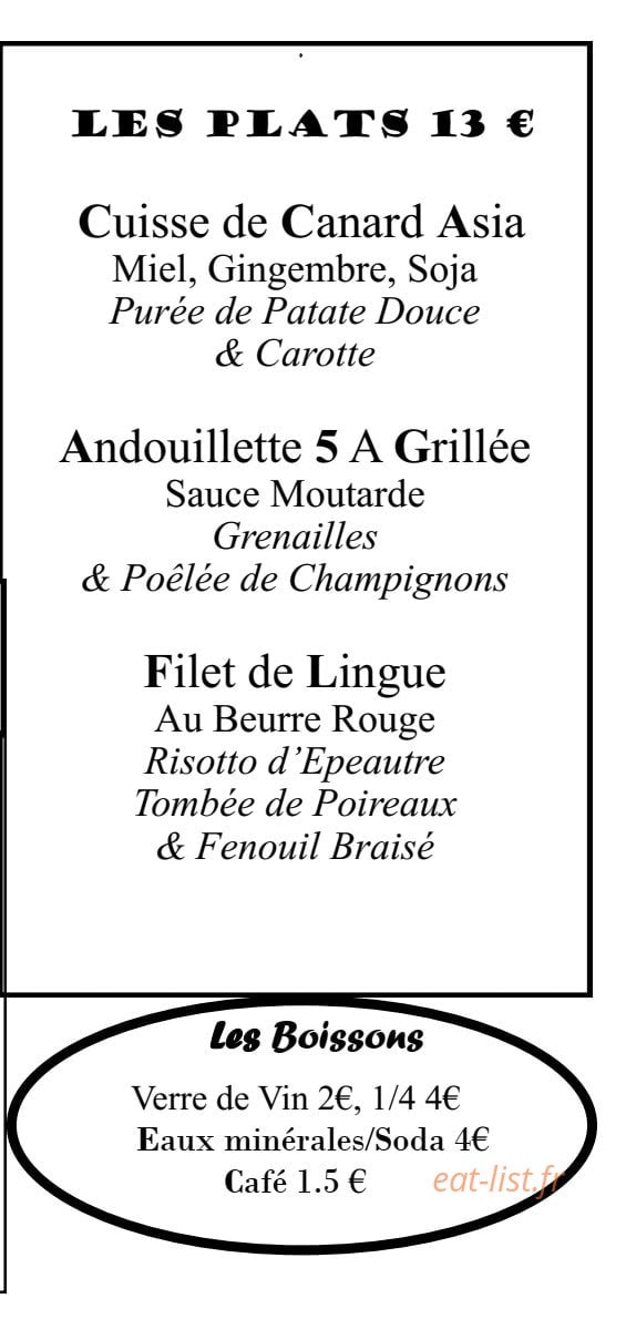 La Fresque — carte page 3