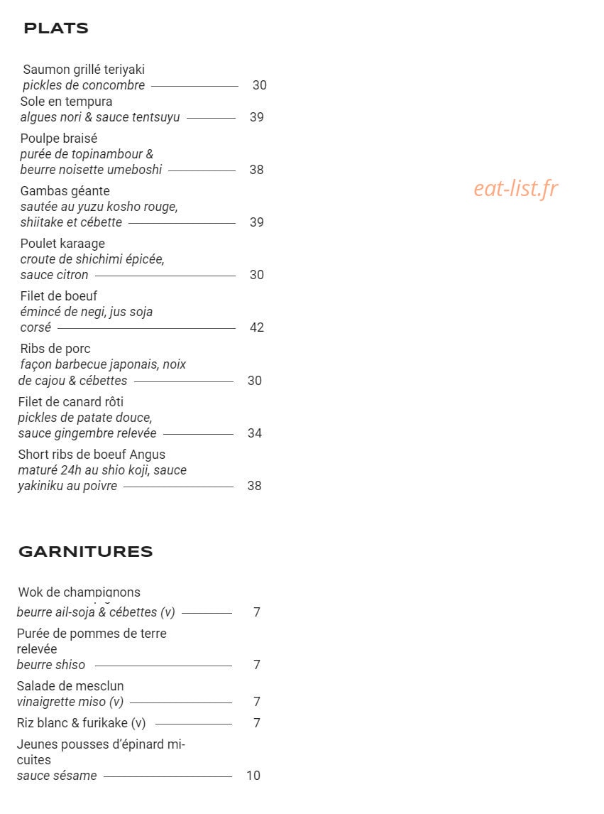 La Plume — carte page 2