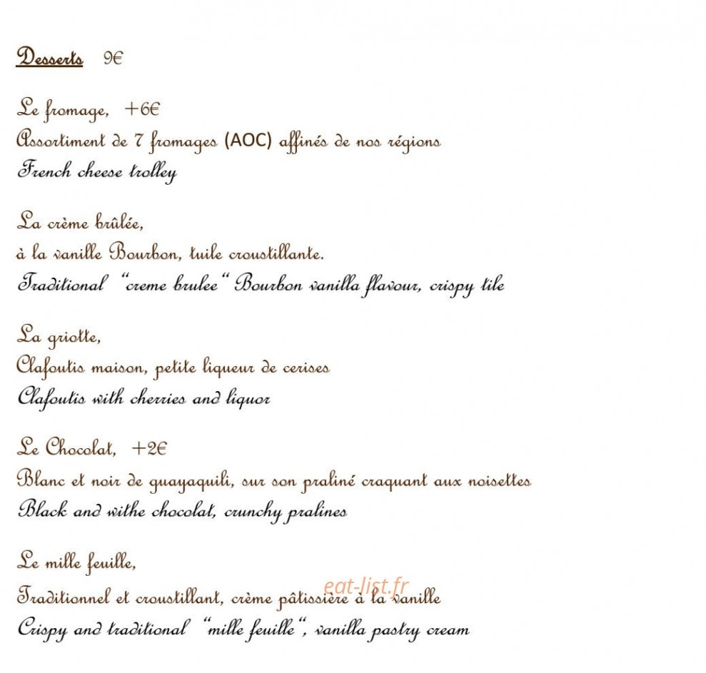 La Rose de France — carte page 6