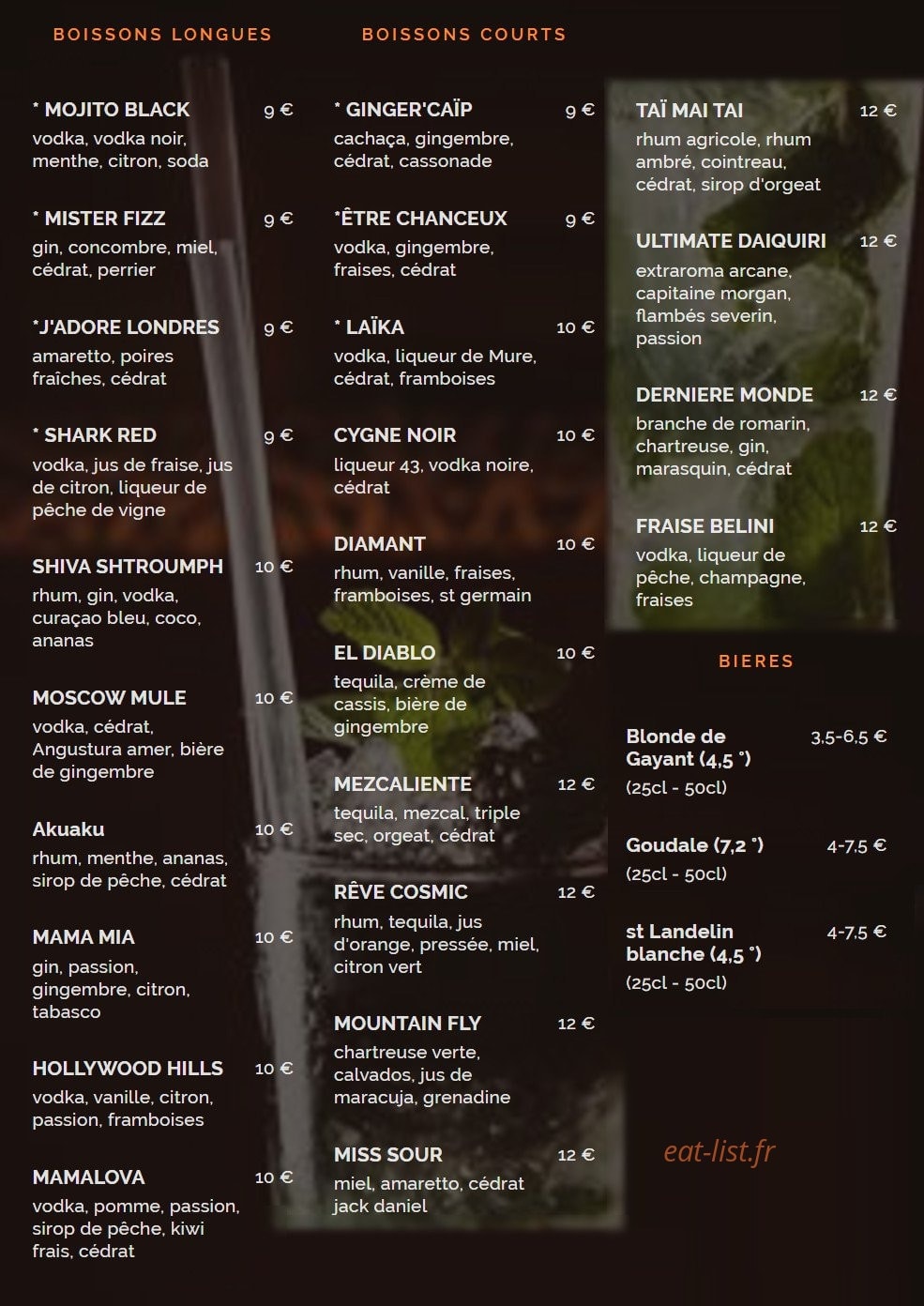Le Max — carte page 1