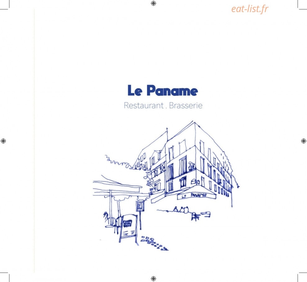 Le paname — carte page 1