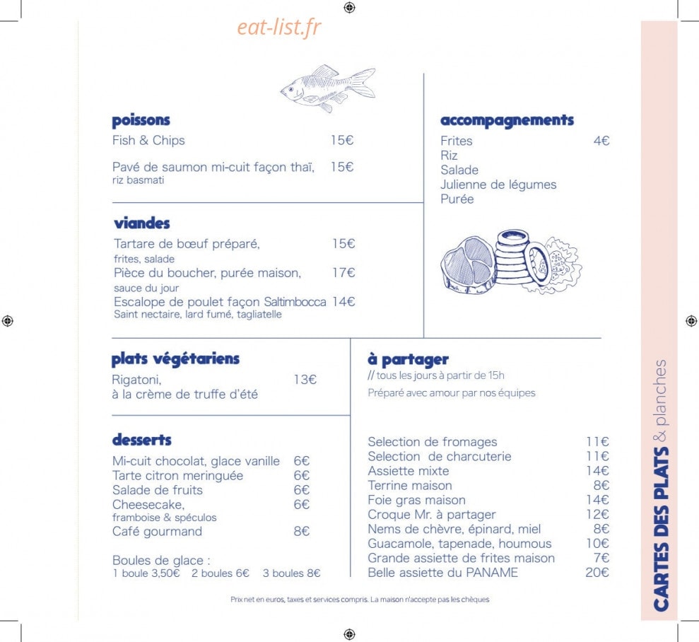 Le paname — carte page 8