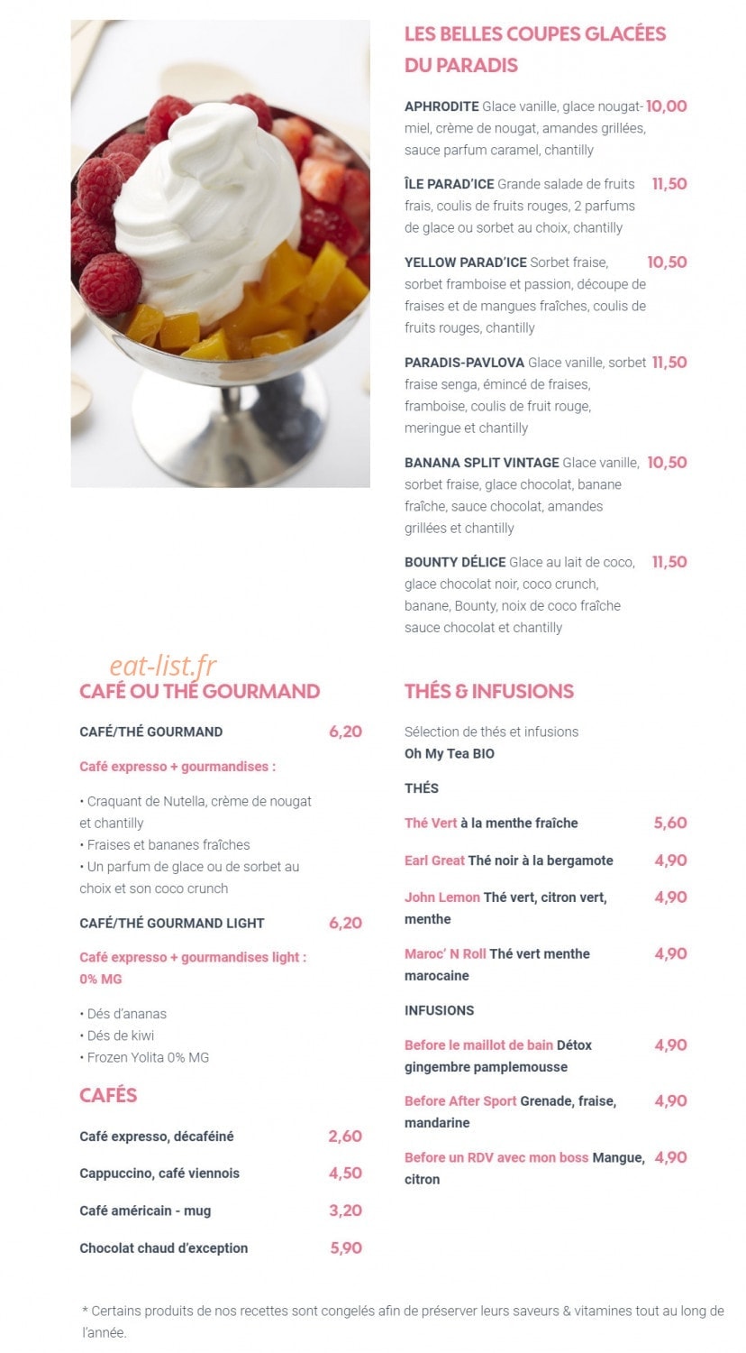 Le paradis du fruit — carte page 13