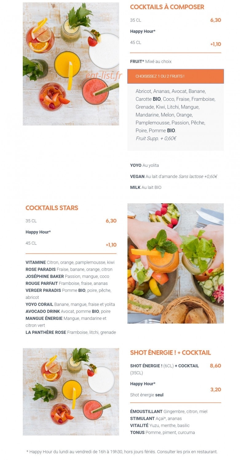 Le paradis du fruit — carte page 2