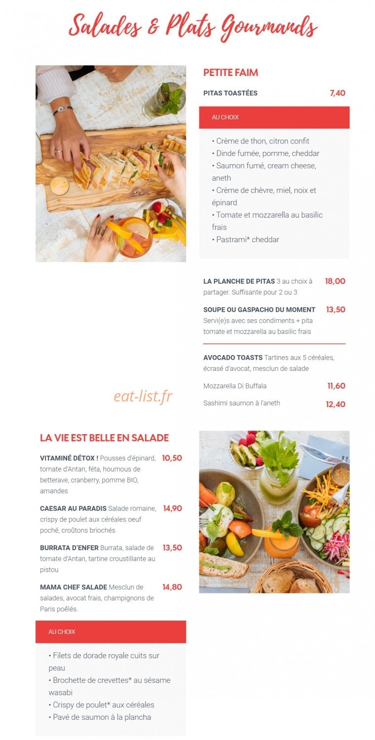 Le paradis du fruit — carte page 5