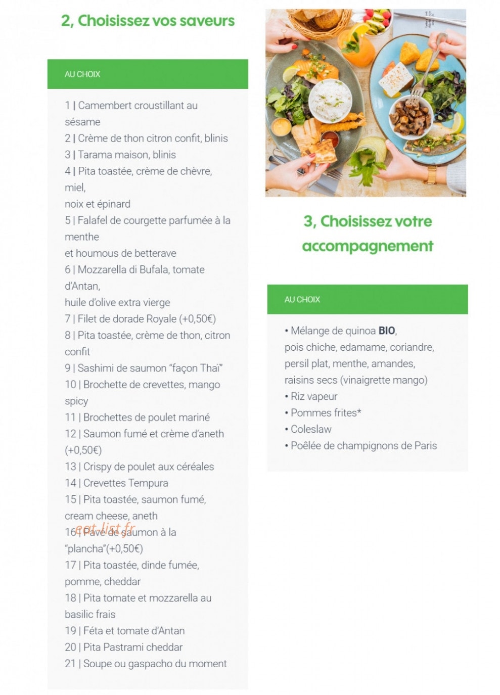 Le paradis du fruit — carte page 9