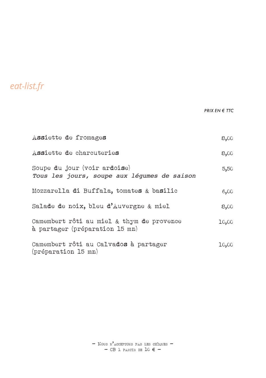 Le Petit Châtelet — carte page 3